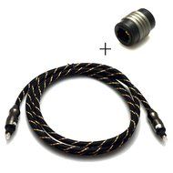 VONOTO 1.5M 3 Feet Digital Fiber Optical Audio Toslink Male to Female Extension Cable with Optical Male to Female...