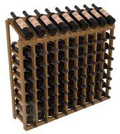 Wine Racks America Redwood 9 Column 8 Row Display Top Kit. 13 Stains to Choose From! N13