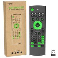 Aerb 2.4G Mini Wireless Keyboard Mouse Multifunctional W Infrared Remote Learning, 3-Gyro and 3-Gsensor, Air Control... N3