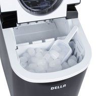 Della Portable Ice Maker, Produces up to 26 lbs. of Ice Daily, 2-Size (Black) N20
