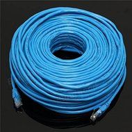 Pink Lizard 50M/164Feet RJ45 CAT6 CAT6E Ethernet Internet LAN Wire Network Cable Cord Blue