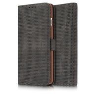TYoung Retro Style Multi-function Folio Magnetic Wallet Case Cover for iPhone 7, Classic Breathable Artificial... N13