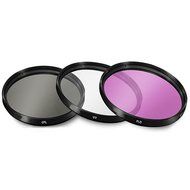 Canon EF 50mm f/ 1.8 STM Lens + UV-CPL-FLD Filters + Cleaning Brush + Air Cleaner + Lens Cap Holder + Neoprene...