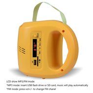 Wosports Solar Emergency Radio MP3 Speaker,LED Rechargeable Lantern Mobile Phone Charger