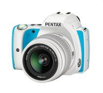 Pentax K-S1 Lens Kit (Blue Cream Soda) SLR Sweets Collection 20MP SLR Camera with 3-Inch LCD- Body Only