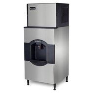 Ice-O-Matic ICE0250FA-CD40030 336 lb 30" Air-Cooled Ice Machine w/ CD40030 Hotel Dispenser