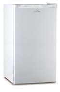 Commercial Cool CCRD32B 3.2 Cu.Ft. Compact Double Door Fridge with True Freezer and R600a Refrigerant, Black N9