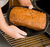 WellBake Professional Small Loaf Pan 7.5 x 3.5 x 2 Inches (1lb). Premium Quality Nonstick Silicone Bakeware +...