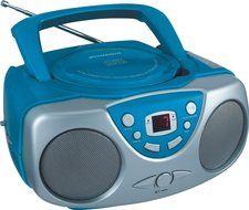 Blue Portable CD Radio