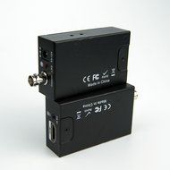 Eazy2hD HDMI Extenders Over Single RG6 Coaxial Cable up to 100m/328ft Support IR Remote Control - US Plug N2