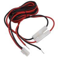AOER&reg; 2.9m/114 inch DC Power Cable with T Shape Connector for Mobile Radio Kenwood TM-D700 TM-G707 TM-G707A ICOM...