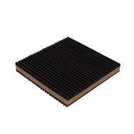 DiversiTech MP-6C Rubber/Cork Anti-Vibration Pad, 6" x 6" x 7/8"