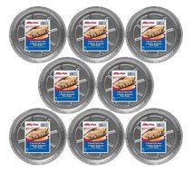 Set of 24 Jiffy Foil Disposable Aluminum 8-1/2&quot; Round Cake Pans (24) N2
