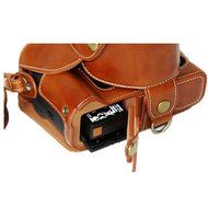xhorizon TM FL1 Full Protection Bottom Opening Version Protective Leather Camera Case Bag with Tripod Design for... N64