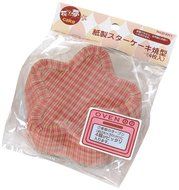 Flower dream cake Paper star cake baked type 4 pieces D-4311