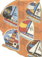 Wilton Cake Pan: Sailboat/Lighthouse/Snug Harbor (502-3983, 1984)