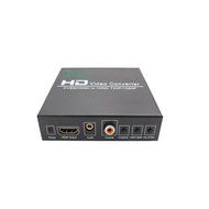 CoolDigital 1080P 3RCA AV CVBS Composite Video L/R Audio or HDMI to HDMI Converter Box Adapter with Coaxial and...