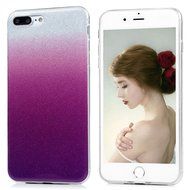 iPhone 7 Plus Case (5.5 inch) - Shockproof Flexible Soft TPU Rubber Skin Gel Bumper Protective Case Shiny Glitter... N36