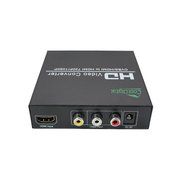 CoolDigital 1080P 3RCA AV CVBS Composite Video L/R Audio or HDMI to HDMI Converter Box Adapter with Coaxial and... N2