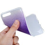iPhone 7 Plus Case (5.5 inch) - Shockproof Flexible Soft TPU Rubber Skin Gel Bumper Protective Case Shiny Glitter... N45
