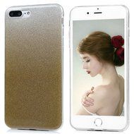 iPhone 7 Plus Case (5.5 inch) - Shockproof Flexible Soft TPU Rubber Skin Gel Bumper Protective Case Shiny Glitter... N46