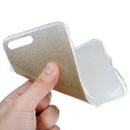 iPhone 7 Plus Case (5.5 inch) - Shockproof Flexible Soft TPU Rubber Skin Gel Bumper Protective Case Shiny Glitter... N47
