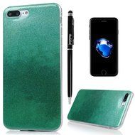 iPhone 7 Plus Case (5.5 inch) - Shockproof Flexible Soft TPU Rubber Skin Gel Bumper Protective Case Shiny Glitter... N49