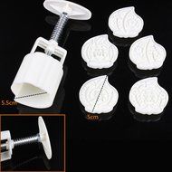 Viris Tote Cake Decoration Mould Pink Set 50g Round Moon Cake Mold N5
