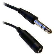 C&amp;E CNE40384 25-Feet 1/4-Inch Stereo Extension Cable, TRS, Balanced, 1/4-Inch Male to 1/4-Inch Female