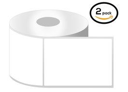1 Inch Core - 3 x 4.75 Zebra Compatible Direct Thermal Labels 2 Rolls for Zebra Desktop Printer GC420d GC420t... N3