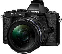 Olympus OM-D E-M5 Digital Compact System Camera with M.Zuiko Digital ED 12-40mm f2.8 Pro Lens - Elite Black (16.1MP... N4