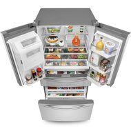 Whirlpool WRX988SIBM 28.1 Cu. Ft. Stainless Steel French Door Refrigerator - Energy Star N5