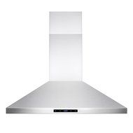 FIREBIRD Stainless Steel Wall Mount Range Hood, 36-Inch, Carbon Filters Included N3