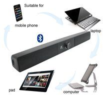LONPOO 700B Mini Soundbar Powered 20W Bluetooth Slim Subwoofer with Great MASS BASS Sound N3