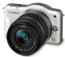 Panasonic Lumix DMC-GF3KW 12 MP Micro 4/3 Compact System Camera with 3-Inch Touch-Screen LCD and 14-42mm Zoom... N7
