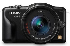 Panasonic Lumix DMC-GF3KW 12 MP Micro 4/3 Compact System Camera with 3-Inch Touch-Screen LCD and 14-42mm Zoom... N9