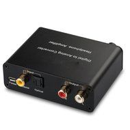 Cyelee Digital to Analog Audio Converter,Volume control,Optical Coaxial Input Switching,192kHz/24bit,RCA L/R 3.5mm... N2