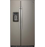GE Profile PZS22MMKES 36" Counter-Depth Side-By-Side Refrigerator with Advanced Water Filtration, Adjustable Slide-Out... N3