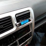 PLEXXA&reg; Car Air Vent Clip Clock, 2-in-1 LCD Digital Automotive Electronic Multi-functional Car Thermometer with... N3