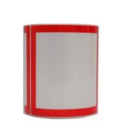 Udo400 Printer Ghs Diamond 100Mmx100Mm White Squares With Red Border - Roll