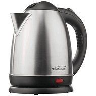 New BRENTWOOD KT-1780 1.5-Liter Stainless Steel Electric Cordless Tea Kettle (Brushed stainless steel)