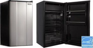 MicroFridge Compact Refrigerator44; Stainless Steel - 3.6 cu ft.