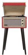 Crosley CR6233U-BK1 Dansette Sterling Portable Turntable with Aux-In, Grey N7