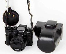 xhorizon TM FL1 Full Protection Bottom Opening Version Protective Leather Camera Case Bag with Tripod Design for... N66
