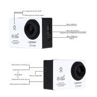 Lightdow LD6000 WiFi 1080P HD Sports Action Camera Bundle with DSP:Novatek NT96655 Chip, 2.0-Inch LTPS LCD, 170... N12