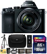 Sony a7K A7 Full-Frame DSLR 24.3 MP Interchangeable Digital Lens Camera FE 28-70mm f/3.5-5.6 OSS Lens with Beginner...