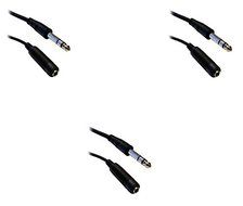 C&amp;E CNE40384 25-Feet 1/4-Inch Stereo Extension Cable, TRS, Balanced, 1/4-Inch Male to 1/4-Inch Female N3