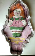 Vintage Wilson Storybook Doll Cake Pan 1979 with Insert