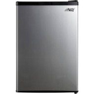 Arctic King Stainless Steel 2.6-Cu. Ft. 1-Door Refrigerator Energy-Efficient Separate Freezer Compartment Adjustable... N2