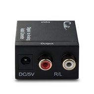 Cingk RCA L/R Analog to Digital Optical SPDIF/Coaxial Audio Converter Adapter N2